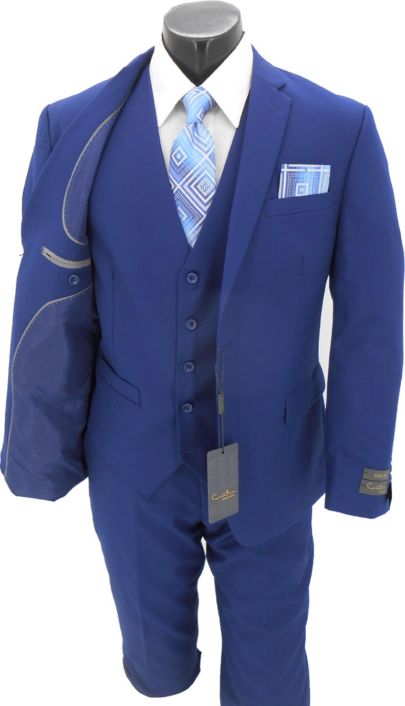 Cobalt Blue Wedding Suit